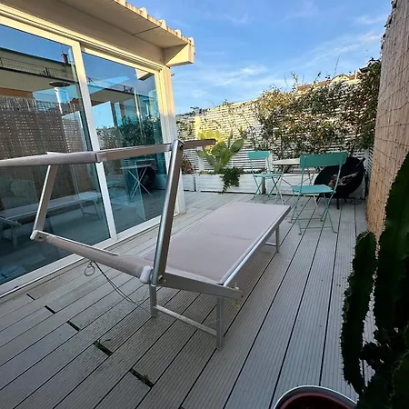 公寓 Rooftop-marinacentro-unique-beach-fun-smart-loveapt-train-park *