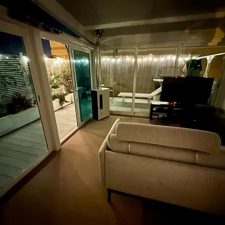 Rooftop-marinacentro-unique-beach-fun-smart-loveapt-train-park Apartment Rimini