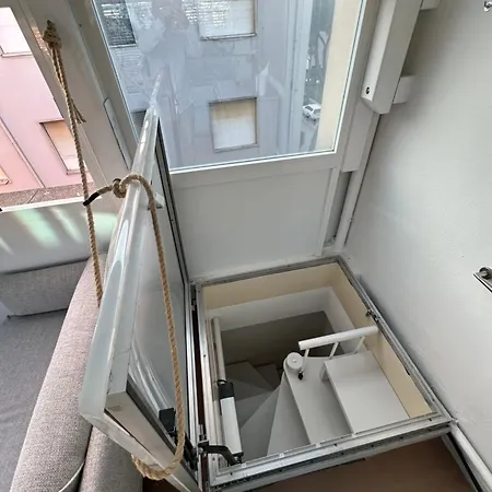 شقة Rooftop-marinacentro-unique-beach-fun-smart-loveapt-train-park ريميني