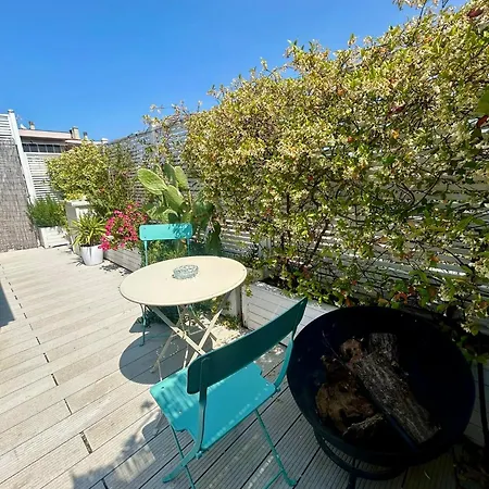 Rooftop-marinacentro-unique-beach-fun-smart-loveapt-train-park Apartment Rimini