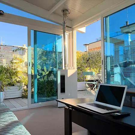 Rooftop-marinacentro-unique-beach-fun-smart-loveapt-train-park * Rimini