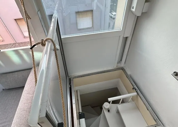 アパート Rooftop-marinacentro-unique-beach-fun-smart-loveapt-train-park リミニ